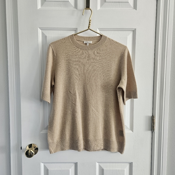 Lafayette 148 New York Sweaters - NWOT Lafayette 148 New York Cashmere Crew Neck Short Sleeve Sweater